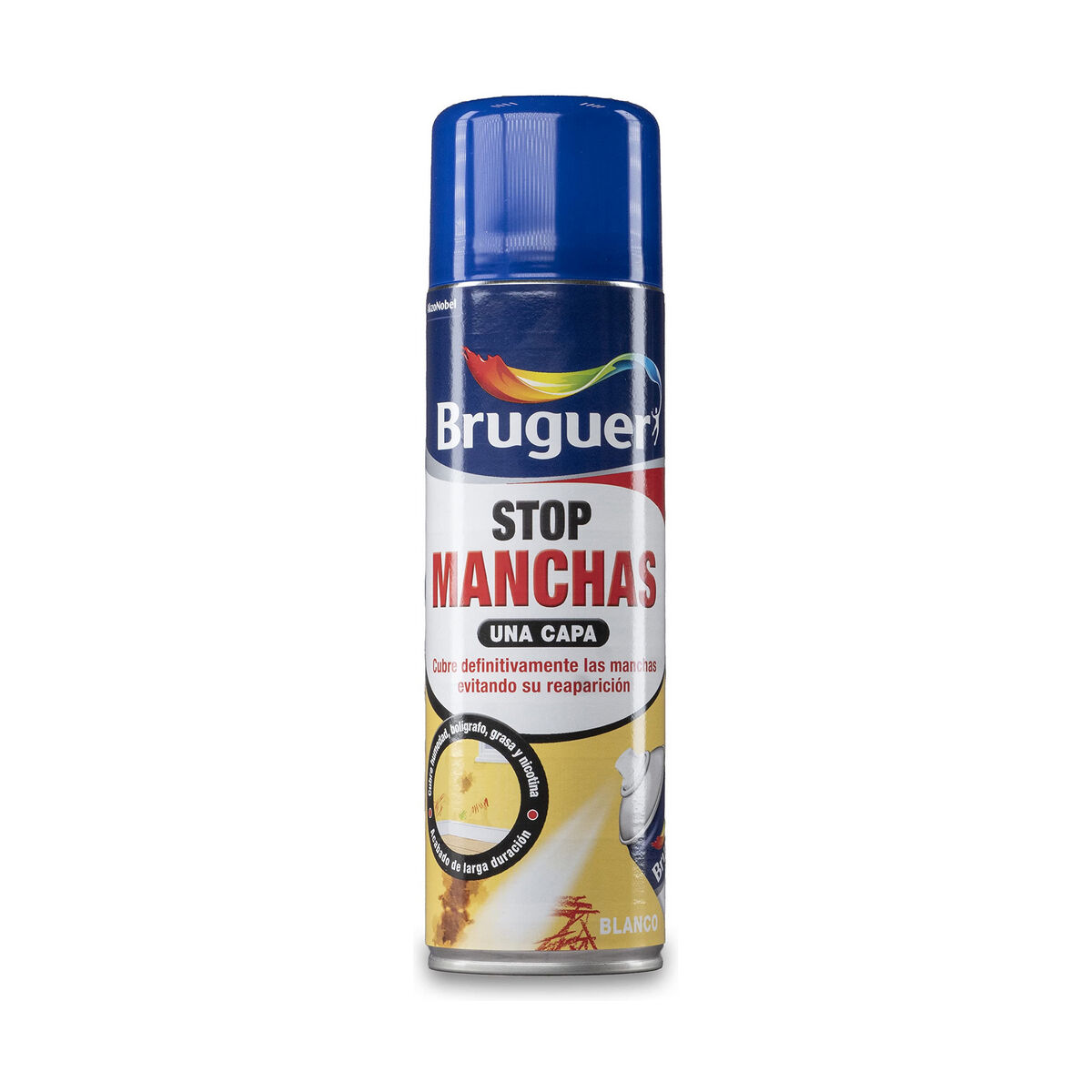 Sprejfärg Bruguer 5196400 Anti-fläckar Vit 500 ml