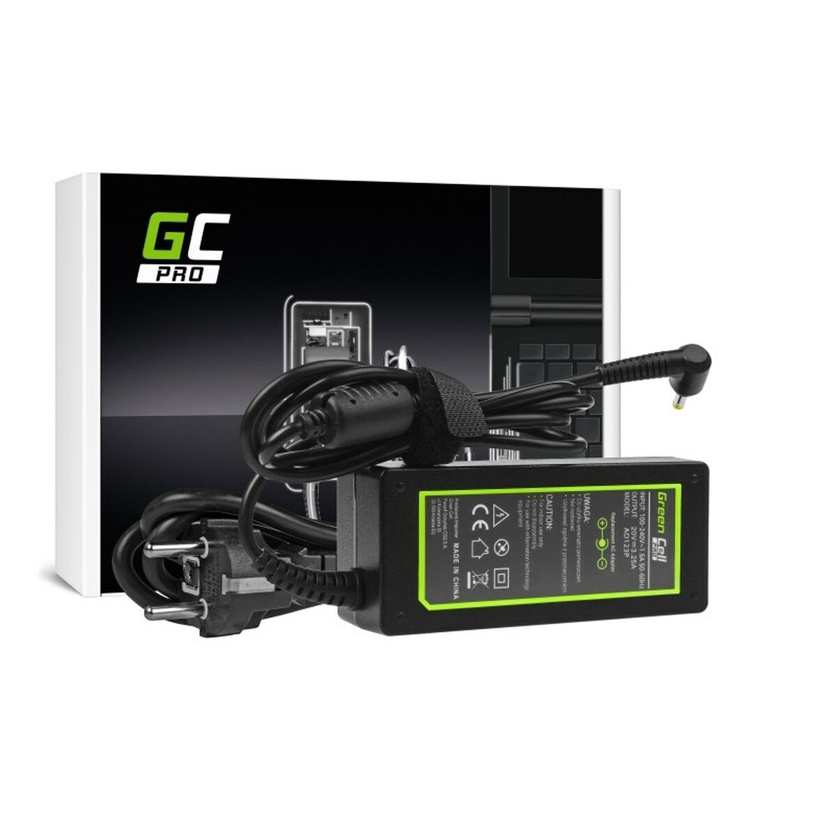 Laptopladdare Green Cell AD123P 65 W - 4