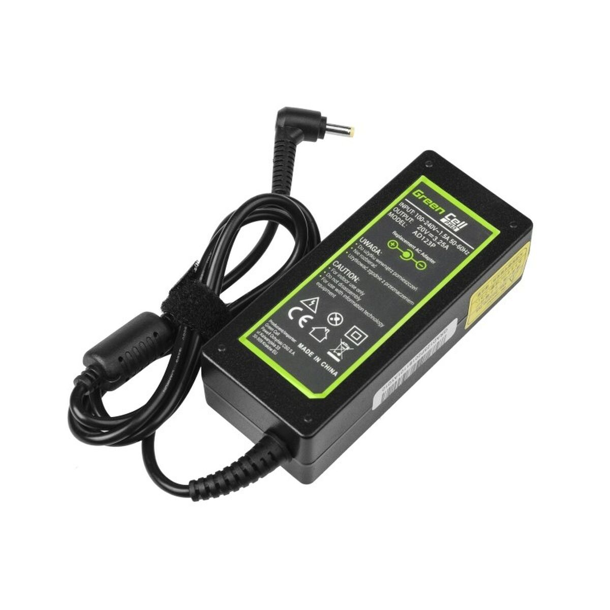Laptopladdare Green Cell AD123P 65 W - 3