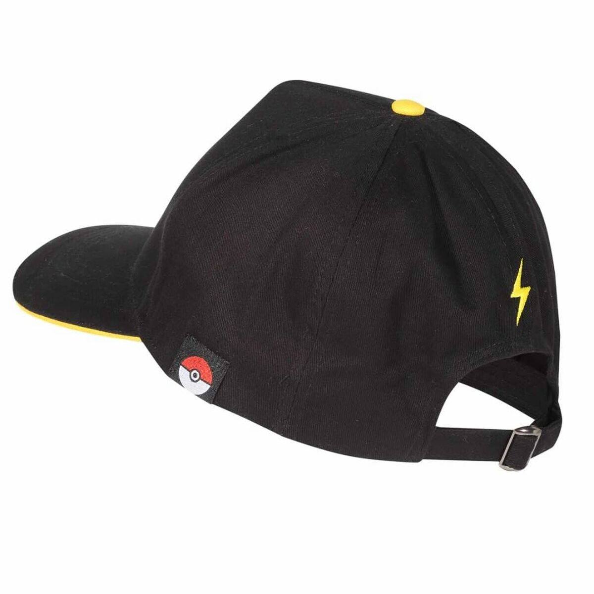 Keps unisex Pokémon Pikachu Badge 58 cm Svart One size - 2