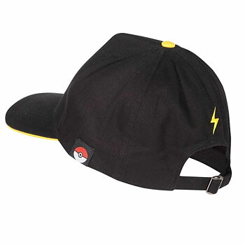 Keps unisex Pokémon Pikachu Badge 58 cm Svart One size