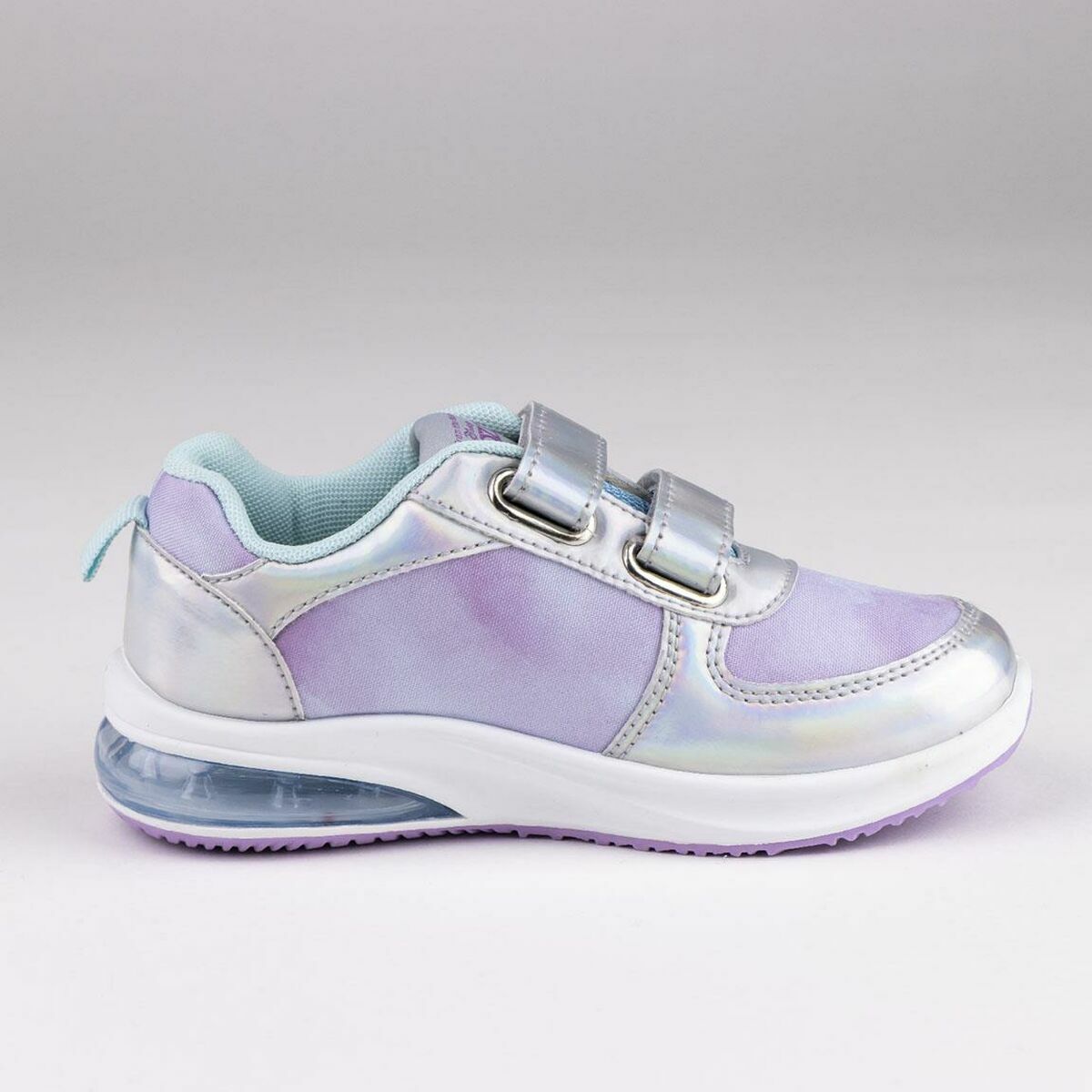 Sportskor med LED Frozen Velcro Silvrig - 9