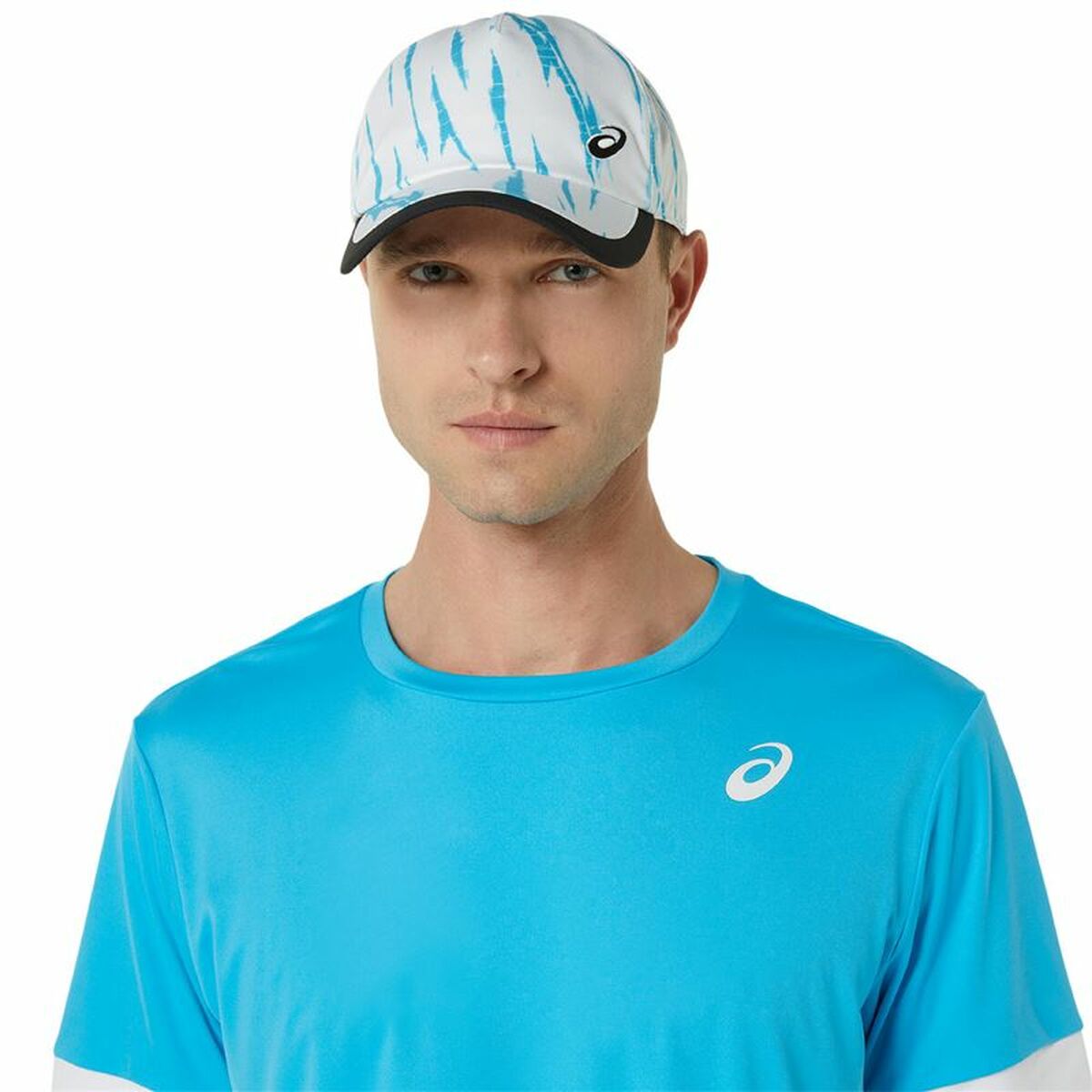 Sporttröja med ärmar Asics Court Ss Top Himmelsblå Tennis - 3