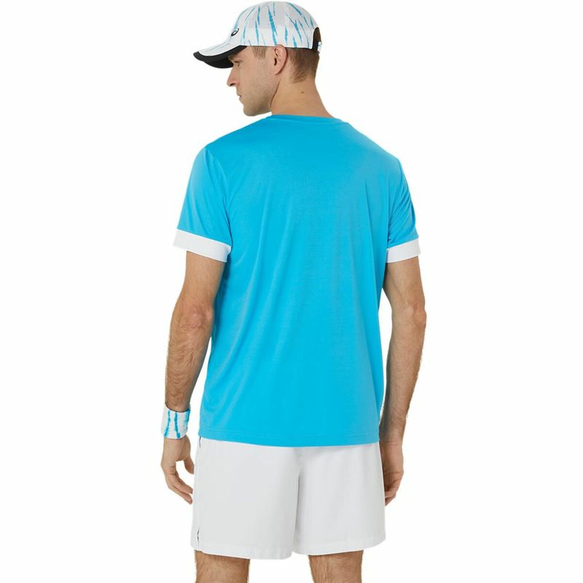Sporttröja med ärmar Asics Court Ss Top Himmelsblå Tennis - 2