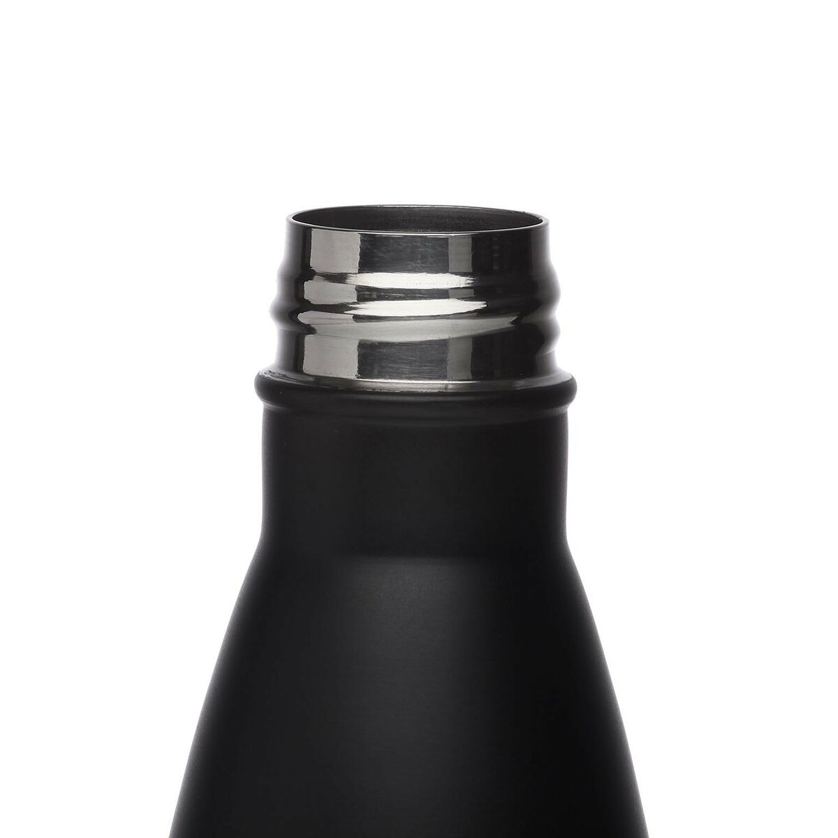 Vattenflaska Versa Svart Stål 500 ml 7 x 27 x 7 cm - 2