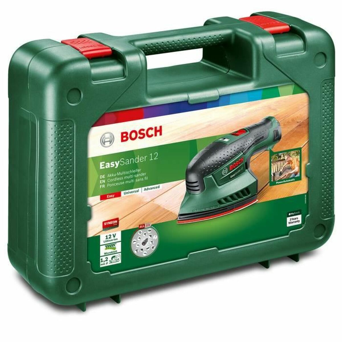 Excenterslip med slumpmässig bana BOSCH EasySander 12 12 V - 2