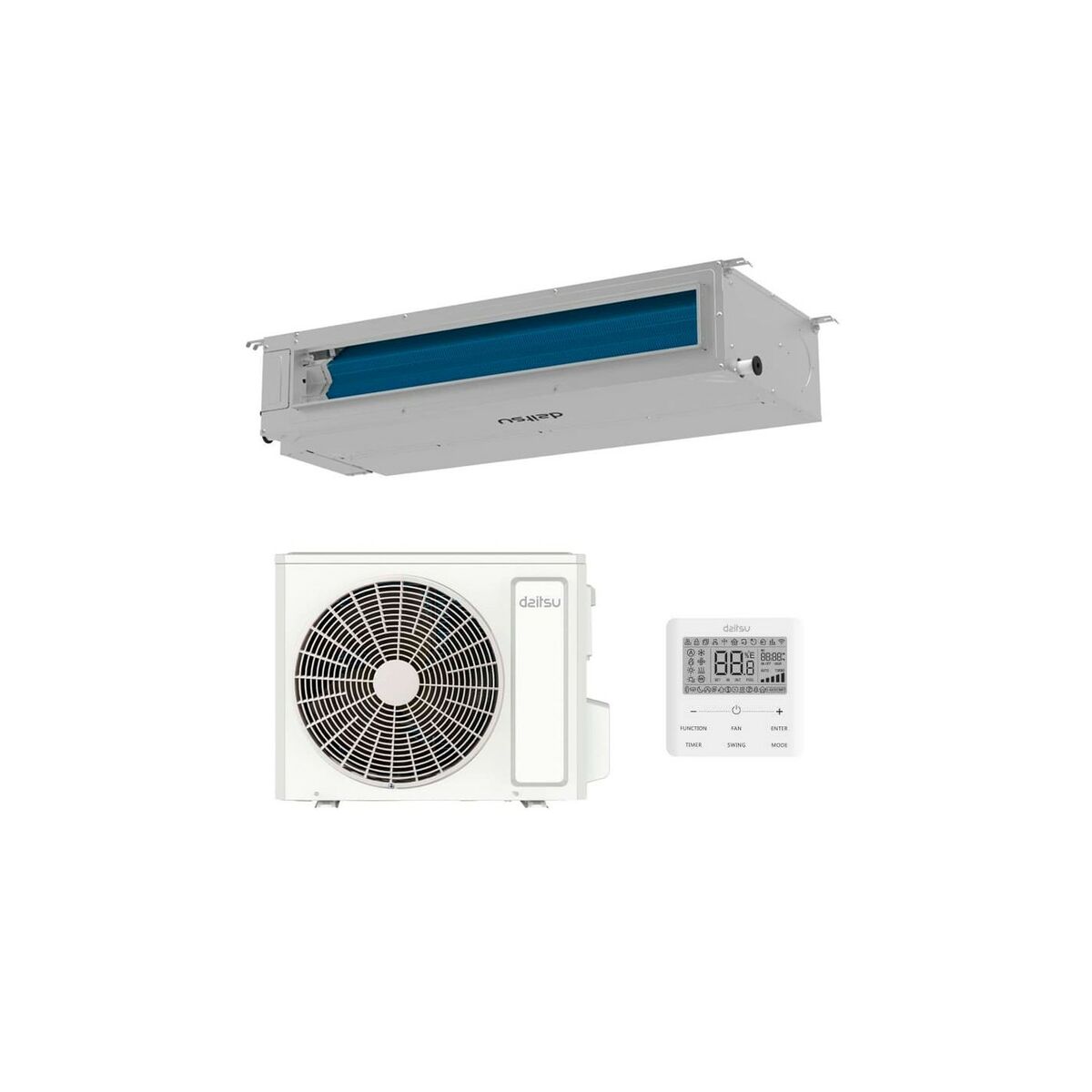 Luftkonditionering för kanalanslutning DAITSU ELECTRIC ACD36KDBS A+ A++ 3000 W 2800 W