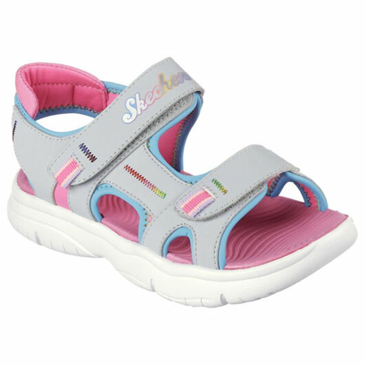 Sandaler till barn Skechers Flex Splash Grå - 4