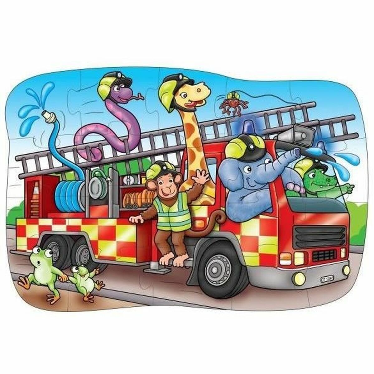 Pussel Orchard Big fire Engine (FR) - 2