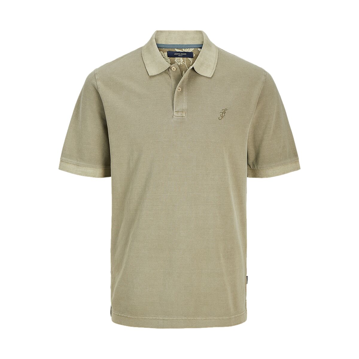 Polotröja kortärmad Herr Jack & Jones JPRBLUWILLIAM  12257315 Grön