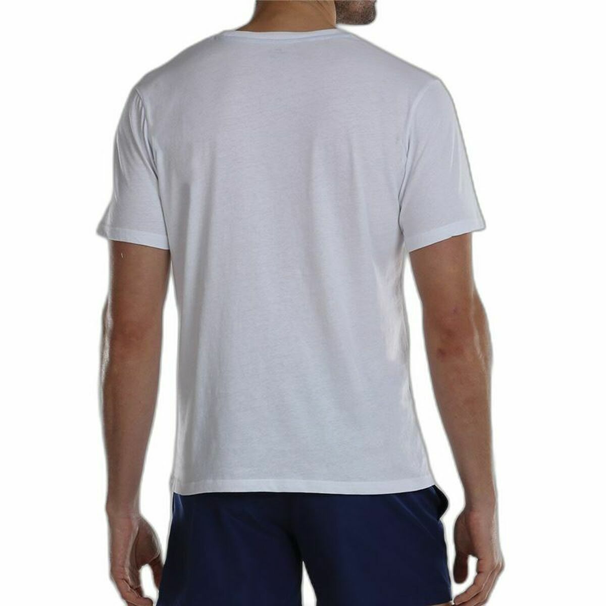 T-shirt med kortärm Herr John Smith Efebo Vit - 2