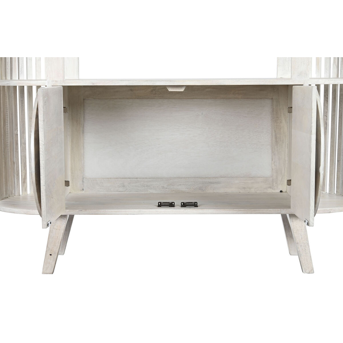 Bokhylla DKD Home Decor Vit Mangoträ 116 x 40 x 160 cm (1) - 8