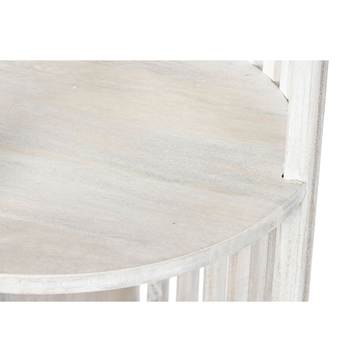 Bokhylla DKD Home Decor Vit Mangoträ 116 x 40 x 160 cm (1) - 3