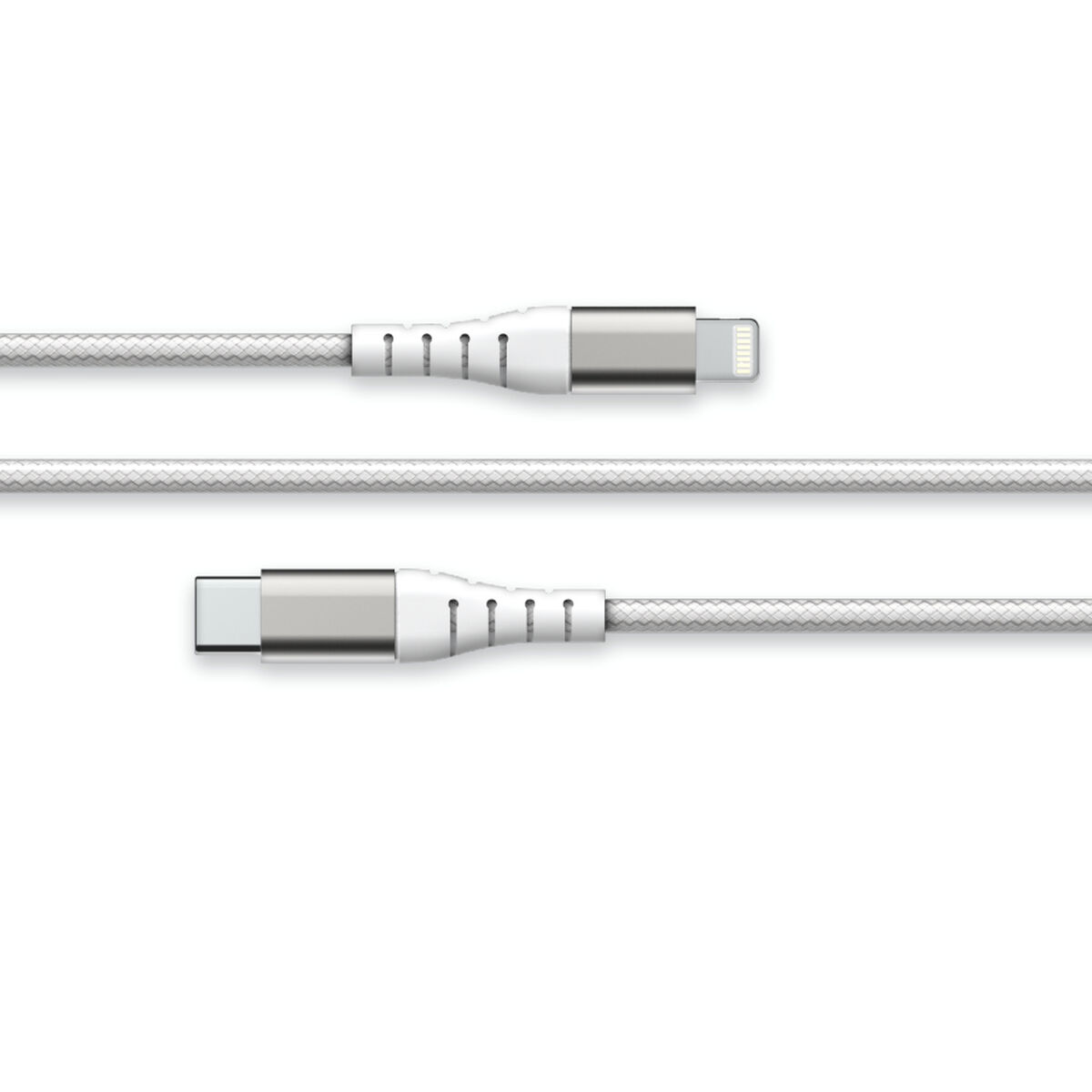 USB-kabel Big Ben Interactive FPLICMFI2MW Vit 2 m (1 antal)