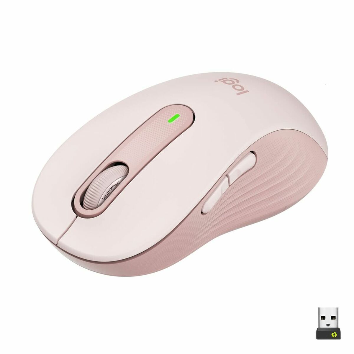 Trådlös Mus Logitech M650 Rosa 2000 dpi Wireless