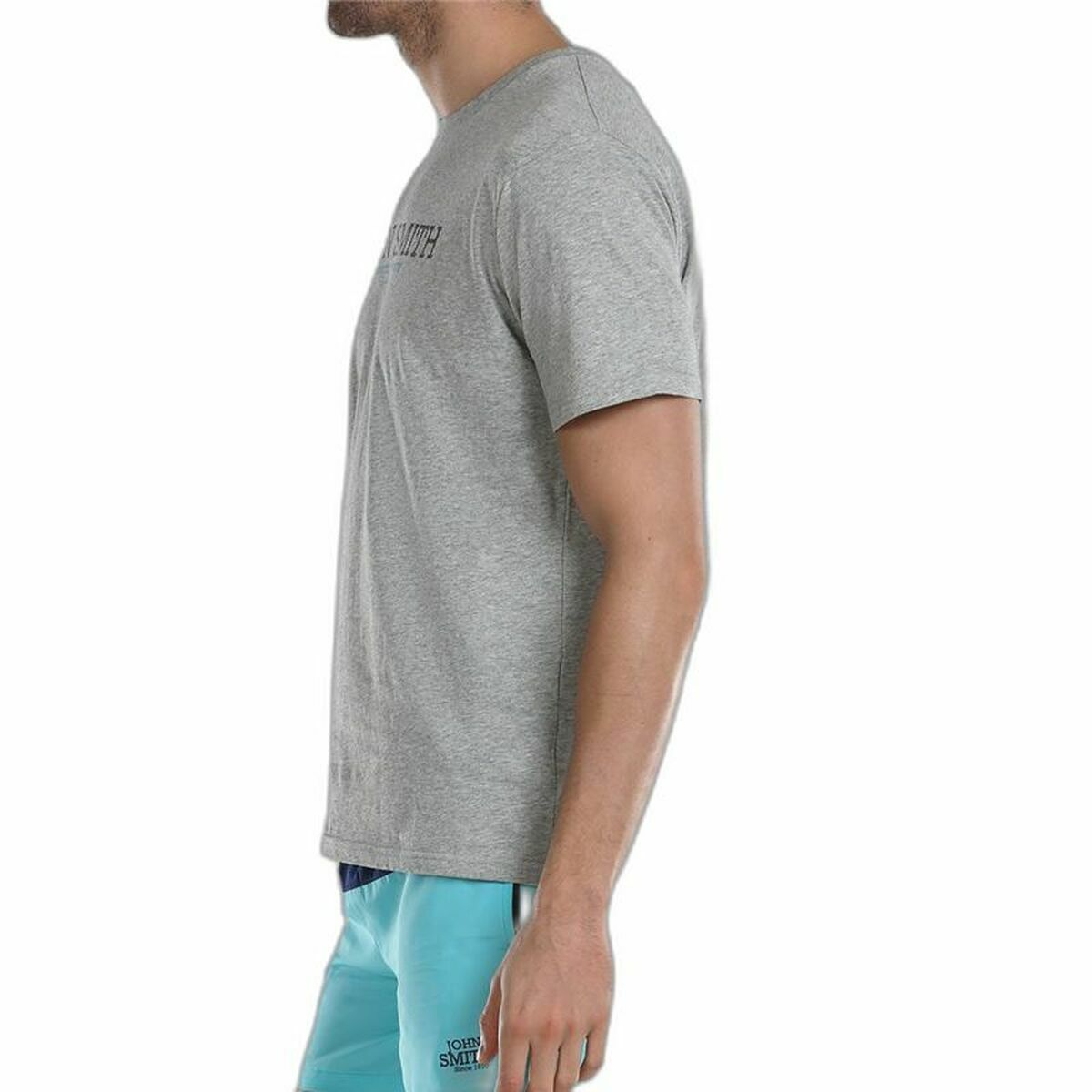 T-shirt med kortärm Herr John Smith Efebo Grå - 3
