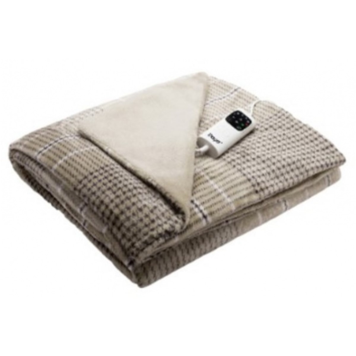 Elektrisk filt Daga XL 16875 150 W 140 MM Beige 180 x 140 cm - 2