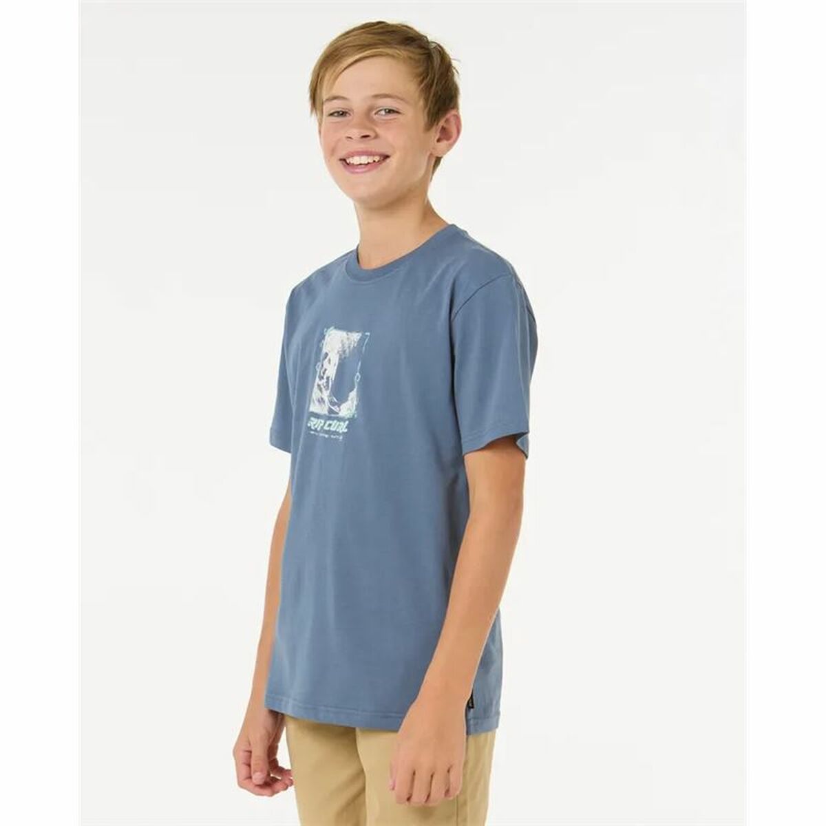 Barn T-shirt med kortärm Rip Curl Raw Energy Frame Tee - 3