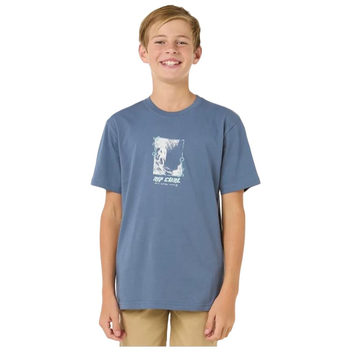 Barn T-shirt med kortärm Rip Curl Raw Energy Frame Tee