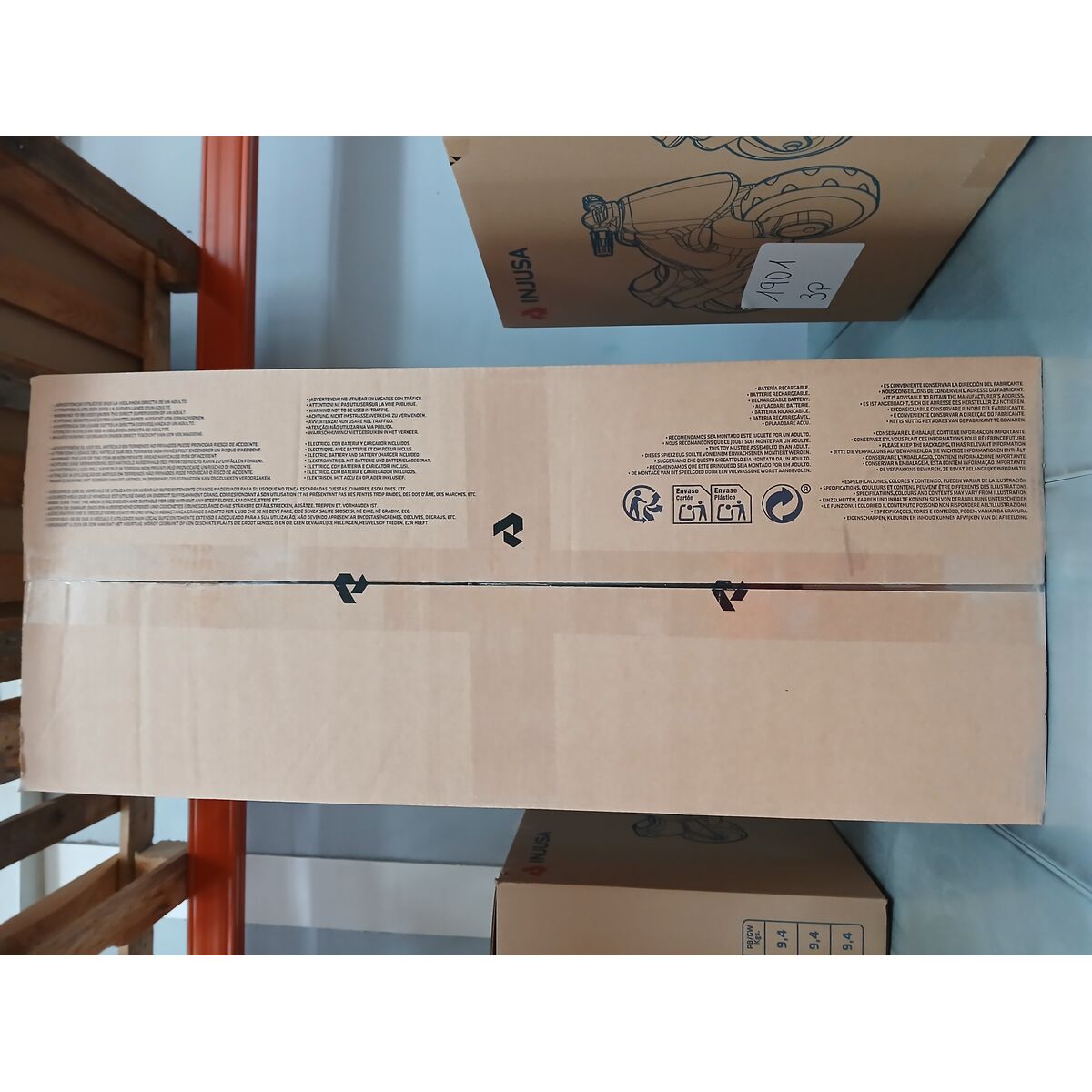 Elektrisk skoter för barn Injusa Cross KTM SX Orange 12 V - 15