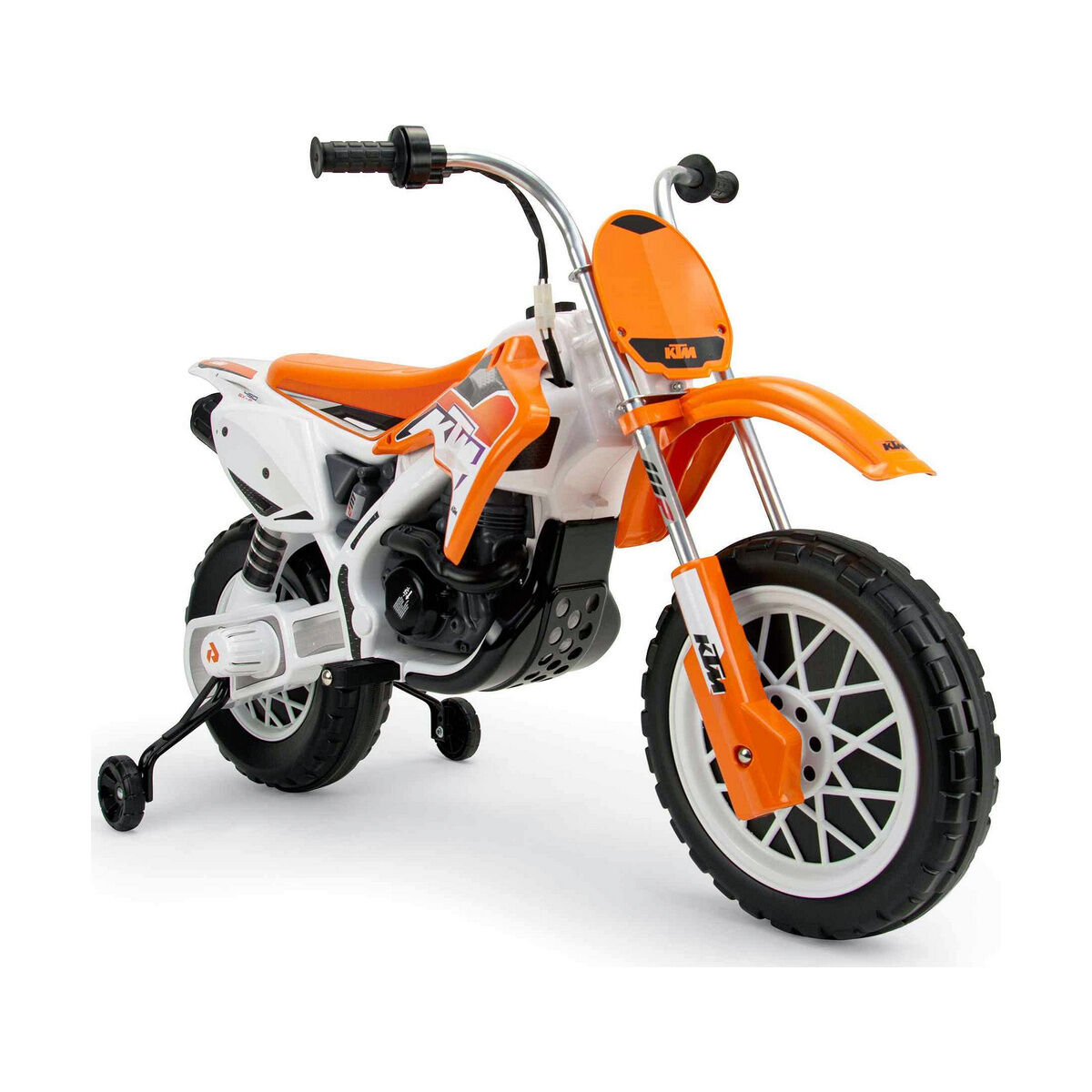 Elektrisk skoter för barn Injusa Cross KTM SX Orange 12 V - 11