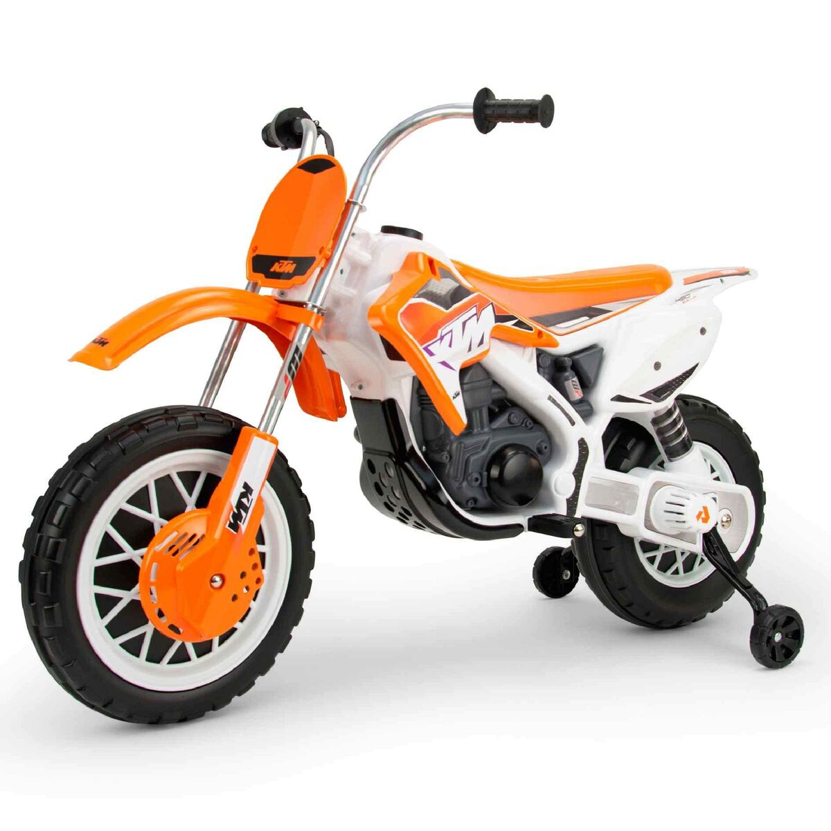 Elektrisk skoter för barn Injusa Cross KTM SX Orange 12 V - 3