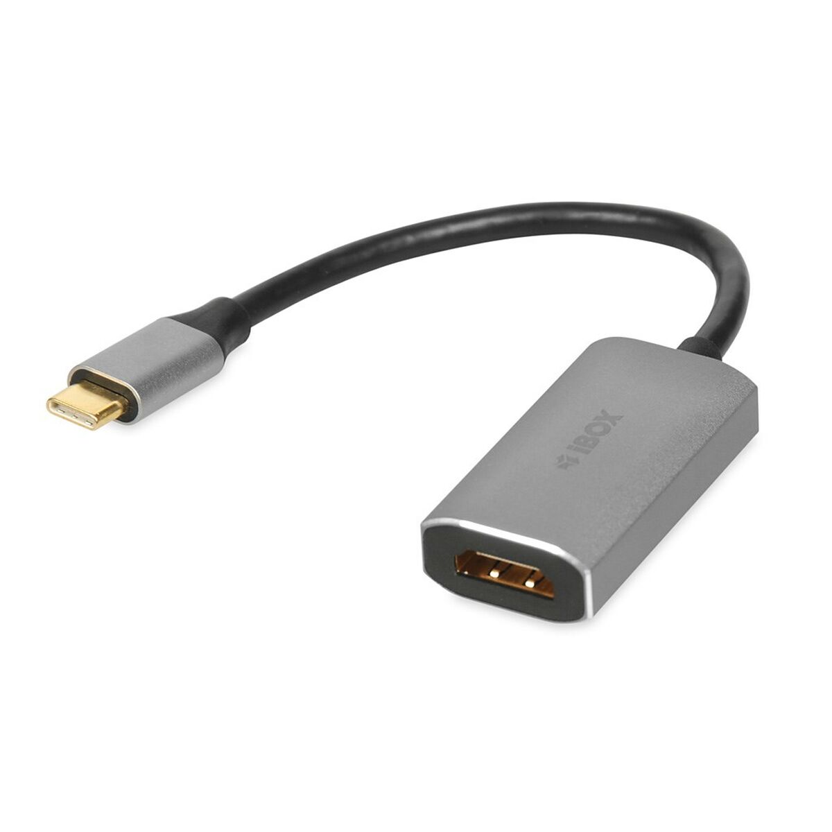 USB-C till HDMI Adapter Ibox IACF4K Silvrig