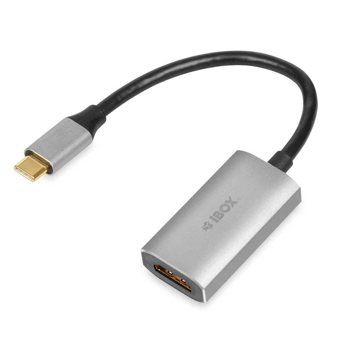 USB-C till HDMI Adapter Ibox IACF4K Silvrig - 4