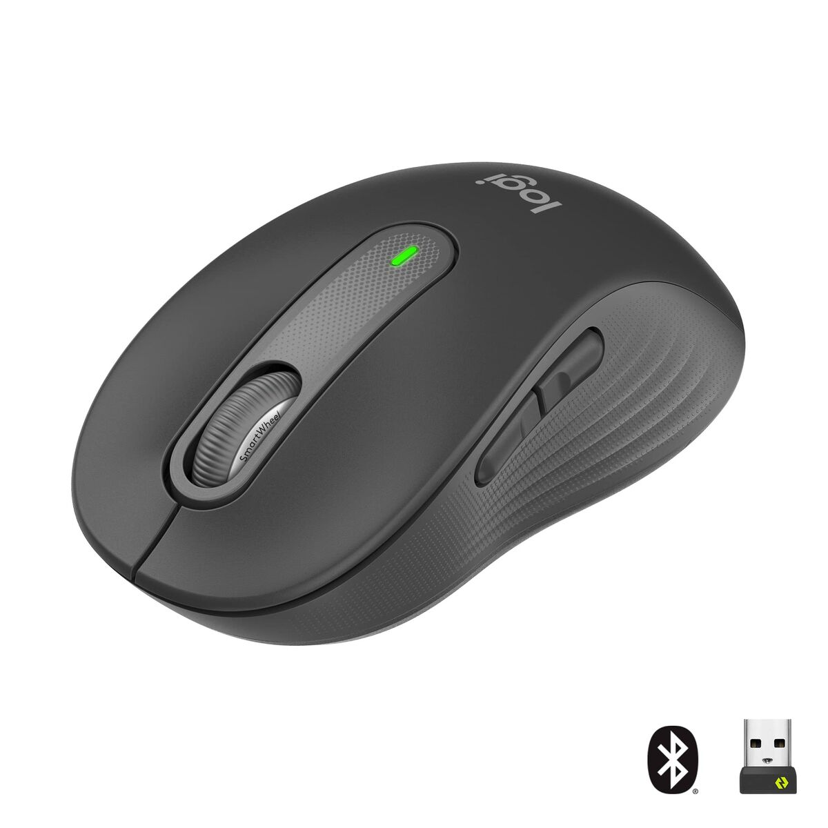 Trådlös Mus Bluetooth Logitech M650 L Grafit Stål 4000 dpi - 2