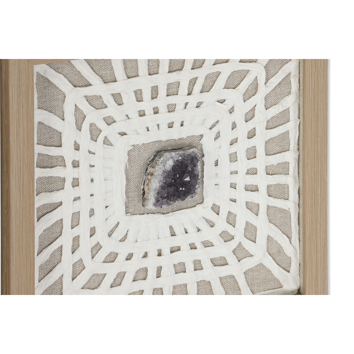 4-ramsset Home ESPRIT Papper Glas 22 x 2 x 22 cm - 3