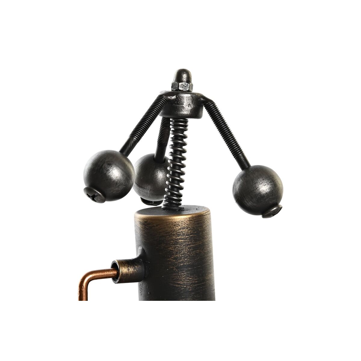 bordsklocka DKD Home Decor Gyllene Silvrig Vintage (2 antal) - 8