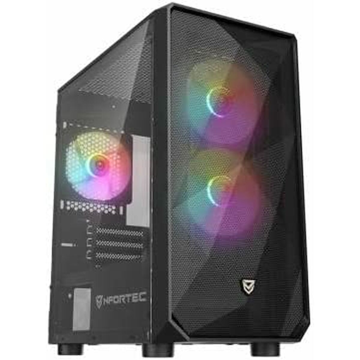 ATX Låda Nfortec DYS Svart - 5