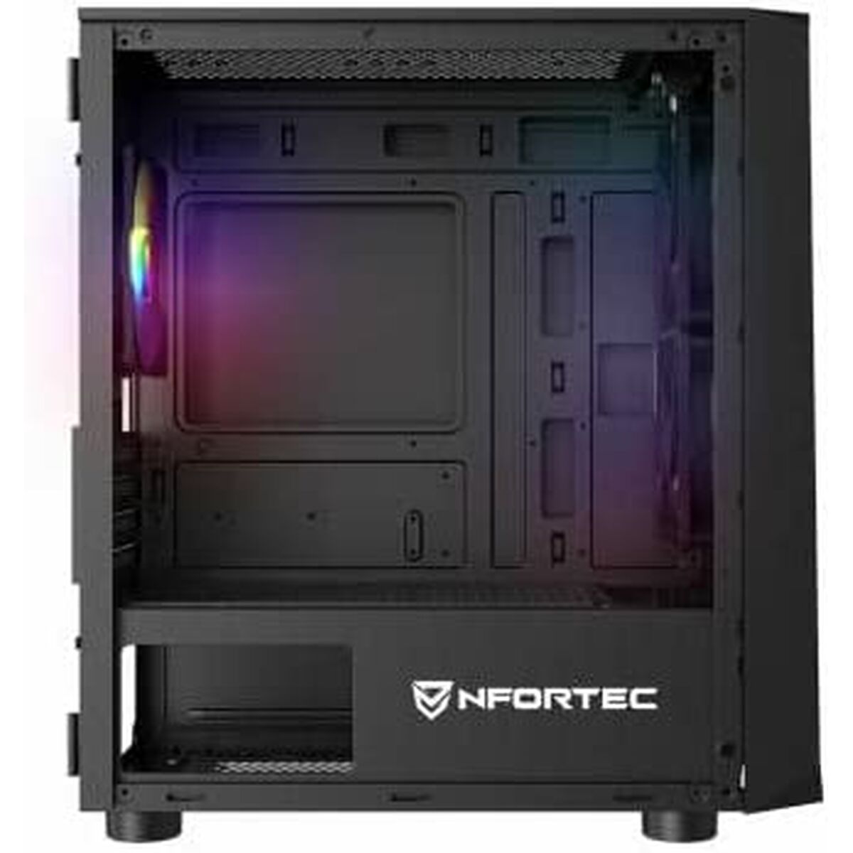 ATX Låda Nfortec DYS Svart - 8