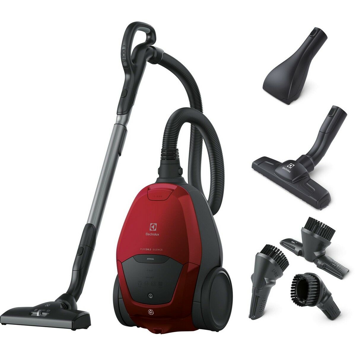 Dammsugare med Påse Electrolux PD82-ANIMA Röd 600 W