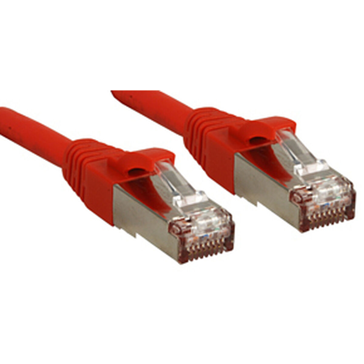 Nätkabel UTP Styv Kategori 6 LINDY 45625 Röd 5 m - 2