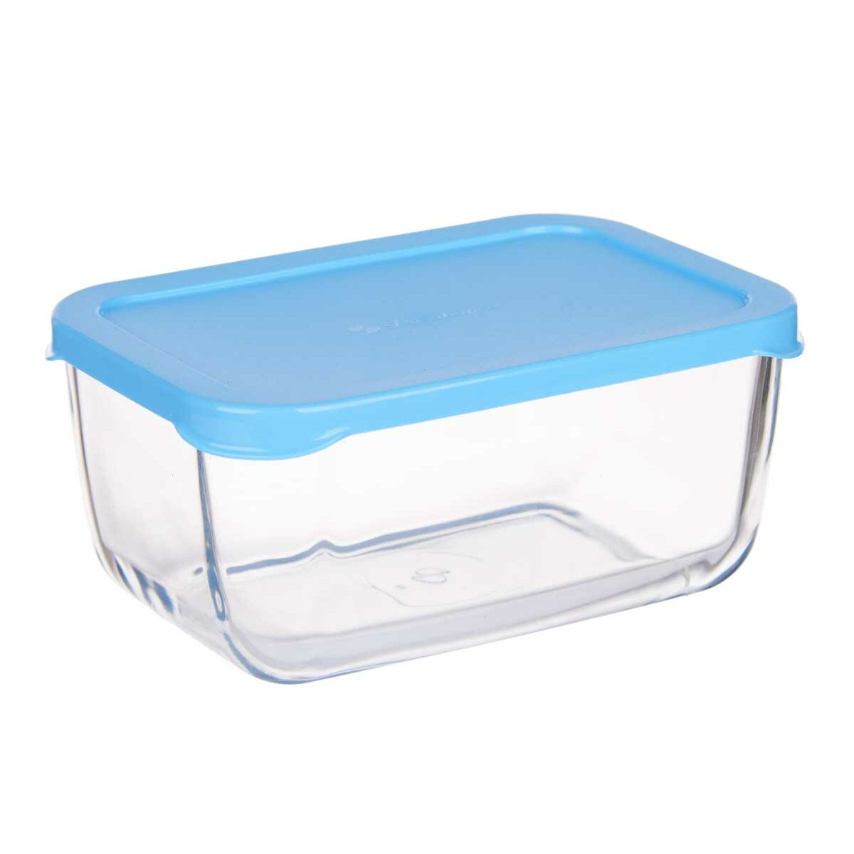 Lunchlåda Pasabahce SNOW BOX Blå Transparent Glas Polyetylen 790 ml 16,3 x 7,4 x 11,4 cm (12 antal) - 6