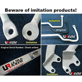 Förstärkningsstag Ultra Racing URTW4-786 Över Frontal