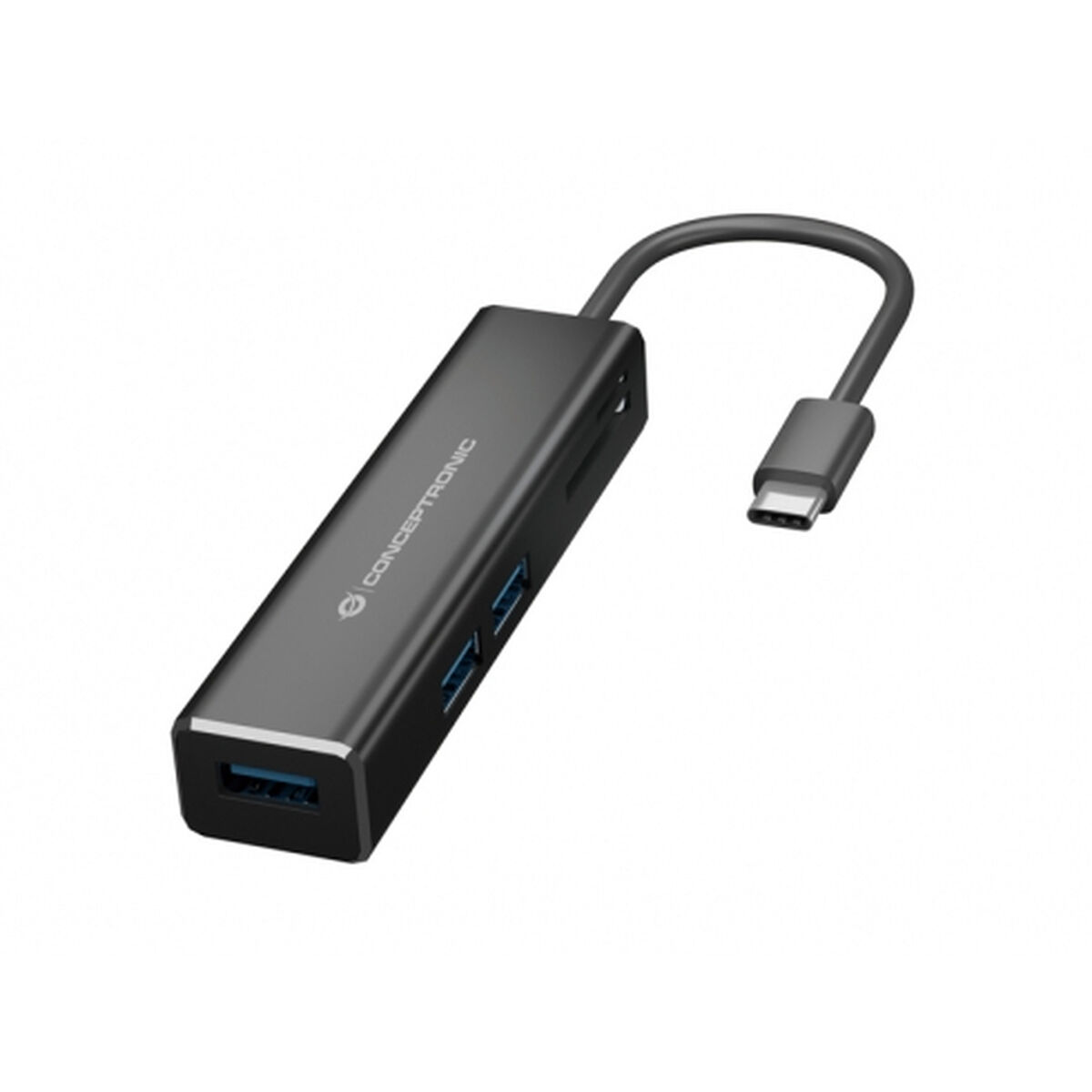 USB-HUB Conceptronic 110515707101 Svart - 2