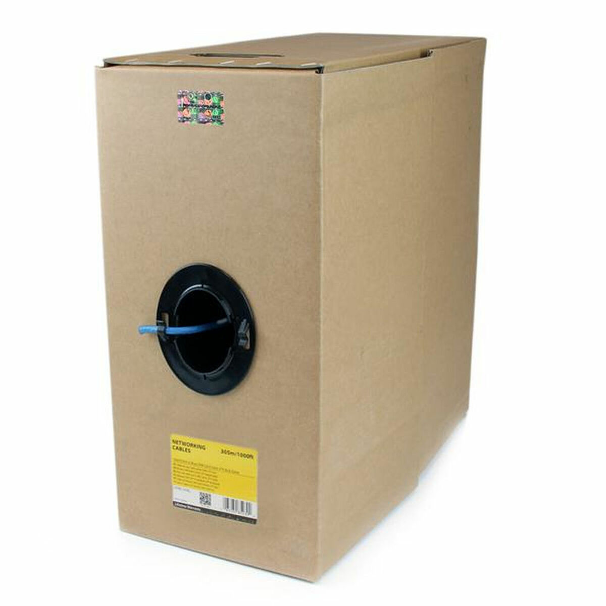 Nätkabel UTP Styv Kategori 6 Startech WIR6CMRBL            304 m