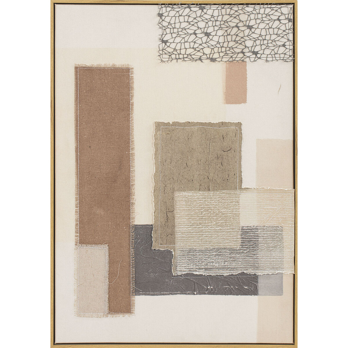 Kanvas Home ESPRIT polystyren Kanvas 50 x 3 x 70 cm 50 x 3,2 x 70 cm - 2