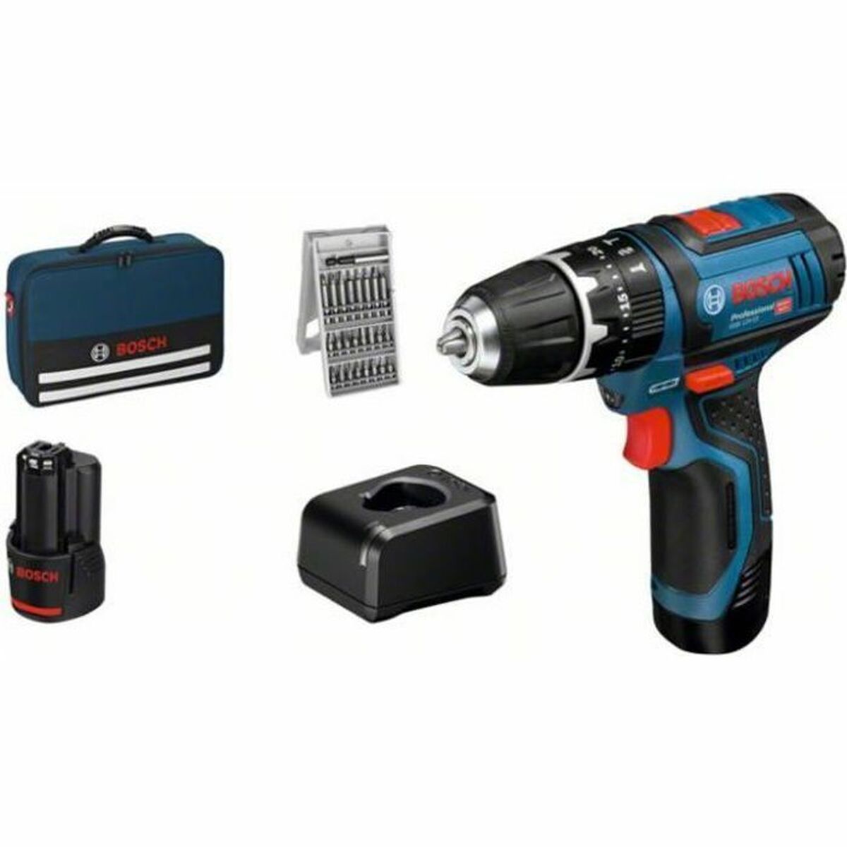 Borr/skruvdragare BOSCH Professional GSB 12V-15 12 V
