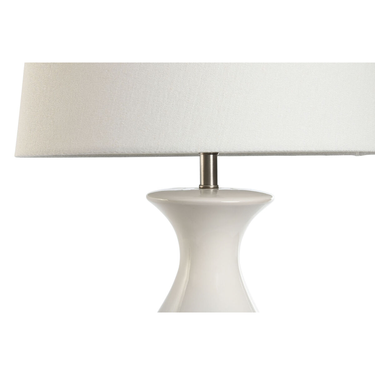 Bordslampa Home ESPRIT Dvobarvna Keramik 50 W 220 V 40 x 40 x 70 cm - 2