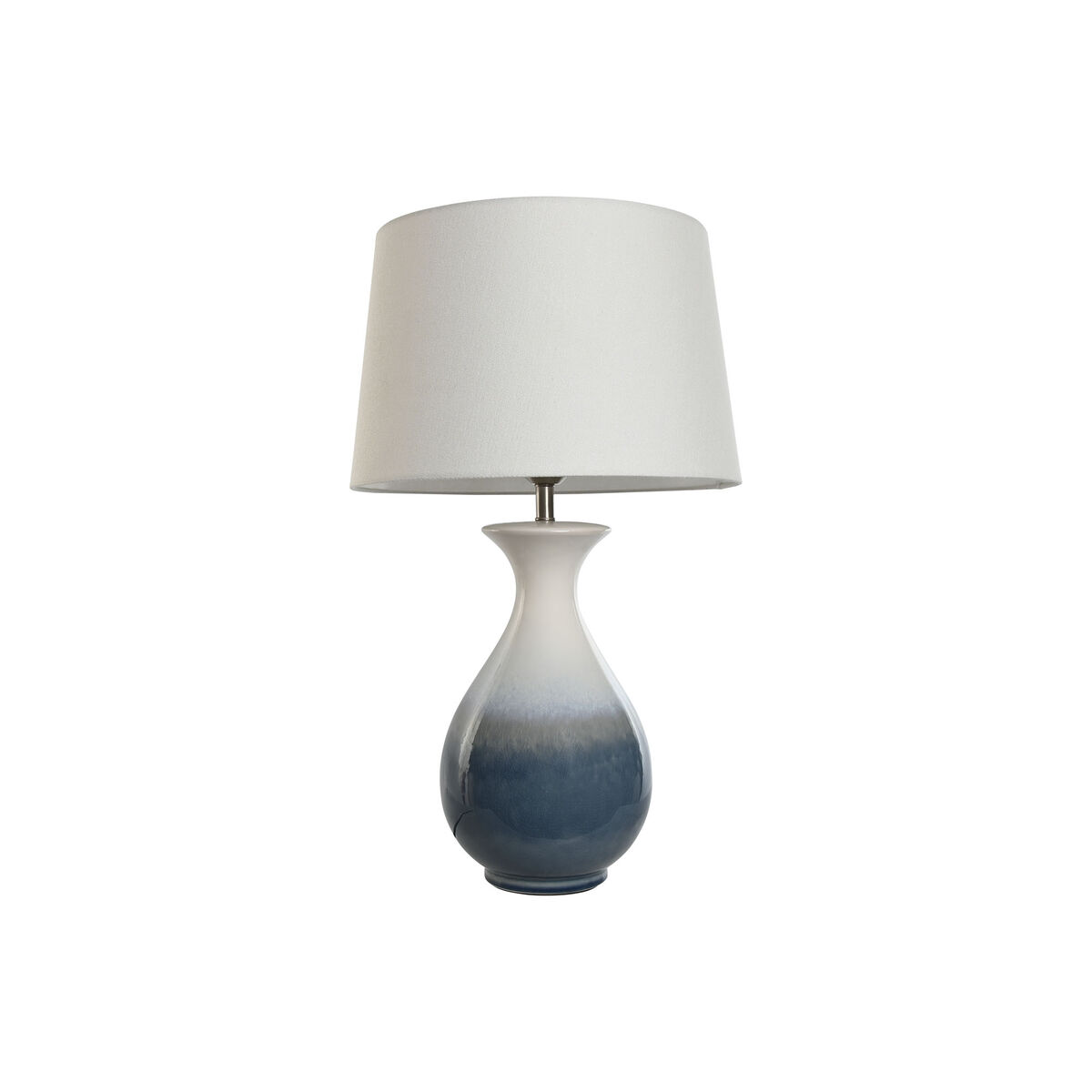 Bordslampa Home ESPRIT Dvobarvna Keramik 50 W 220 V 40 x 40 x 70 cm