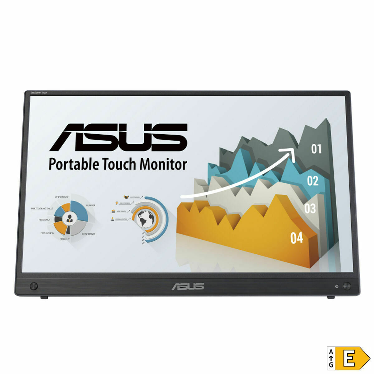 Pekskärm Asus MB16AHT Full HD 15,6" - 2