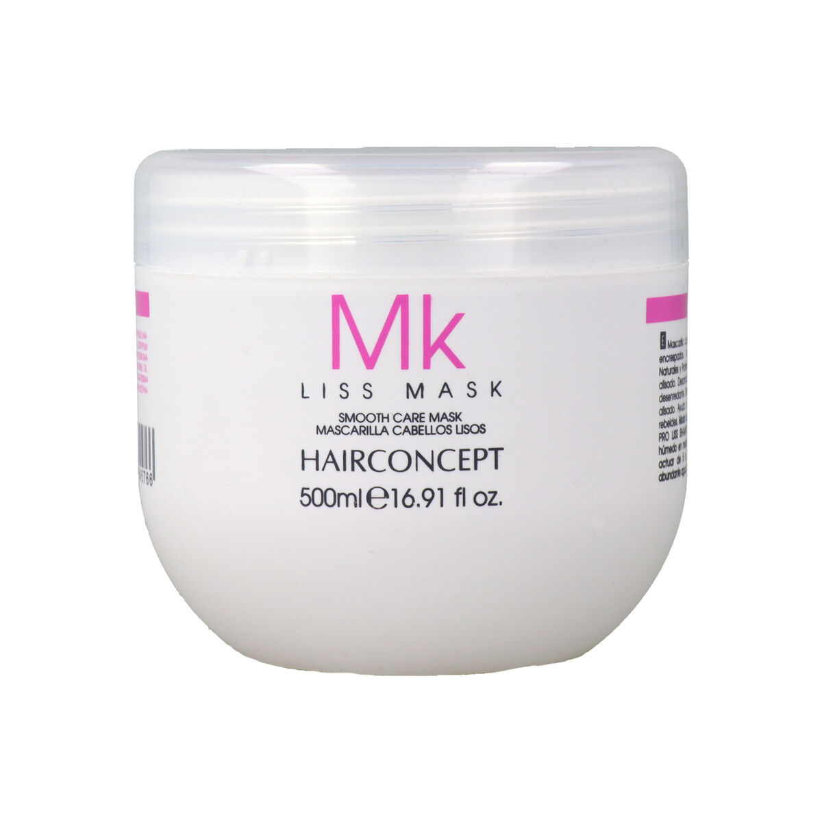 Inpackning mot frissigt hår Hair Concept Liss Mask Smooth 500 ml