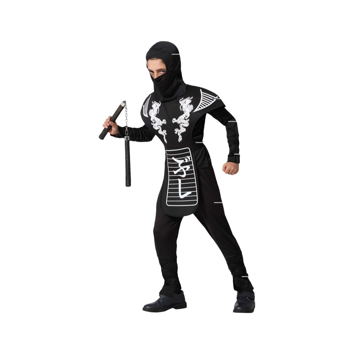 Maskeraddräkt för barn Multicolour Ninja - 2