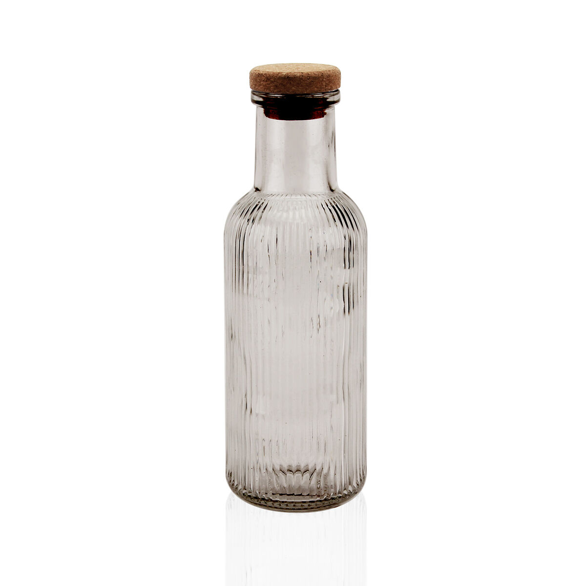 Vattenflaska Versa Grå Glas 1 L 8,7 x 27,8 x 8,7 cm