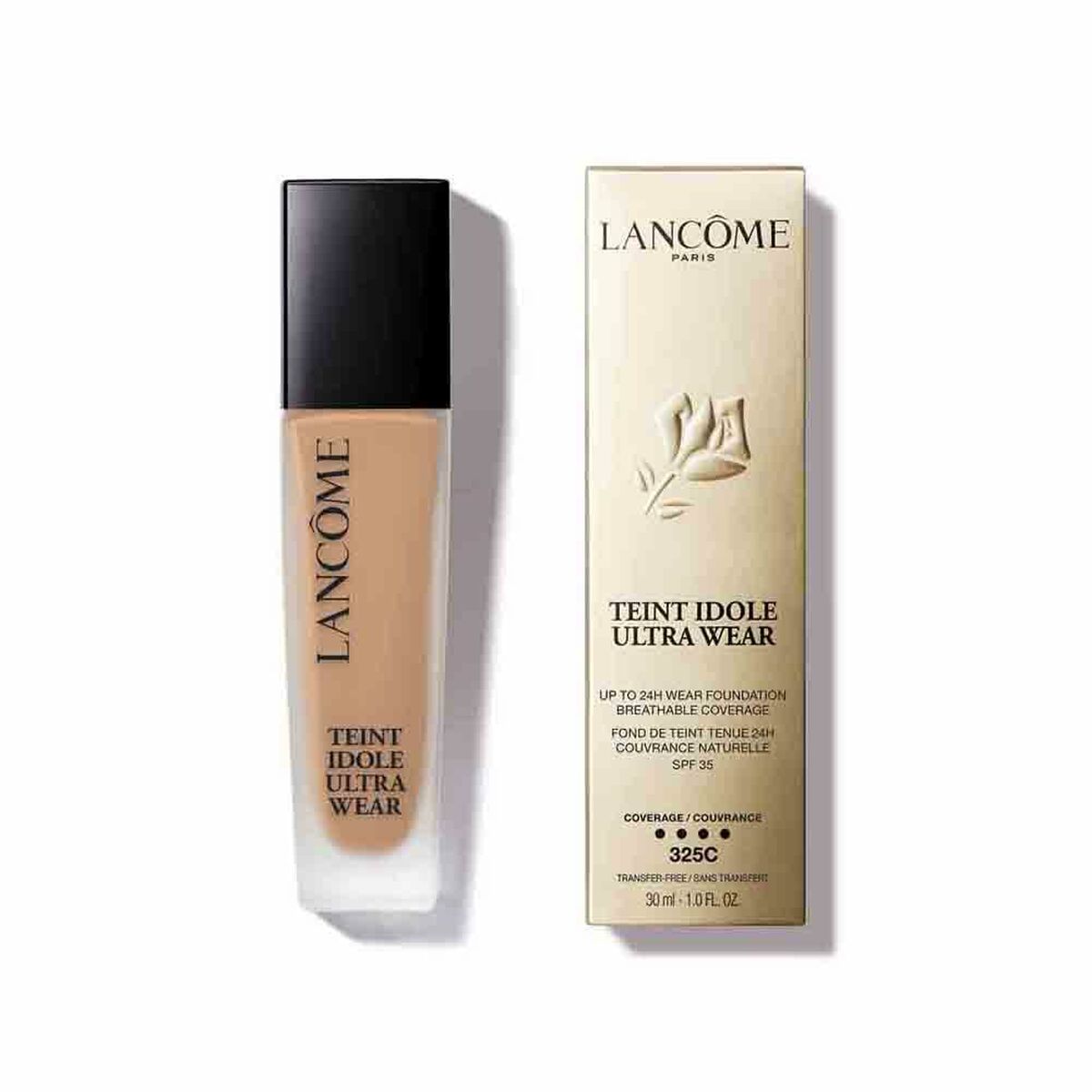 Flytande makeupbas Lancôme Teint Idole Ultra Wear C Nº 325c Spf 35 30 ml - 2