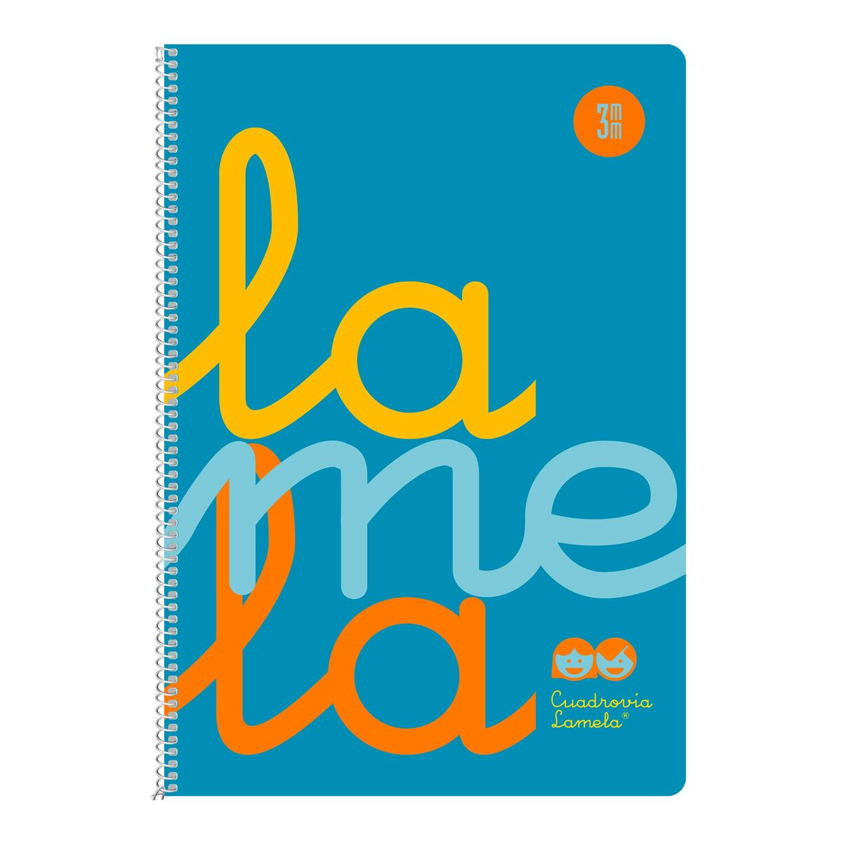 Anteckningsbok Lamela Fluorine Blue Din A4 5 Delar 80 Blad - 4