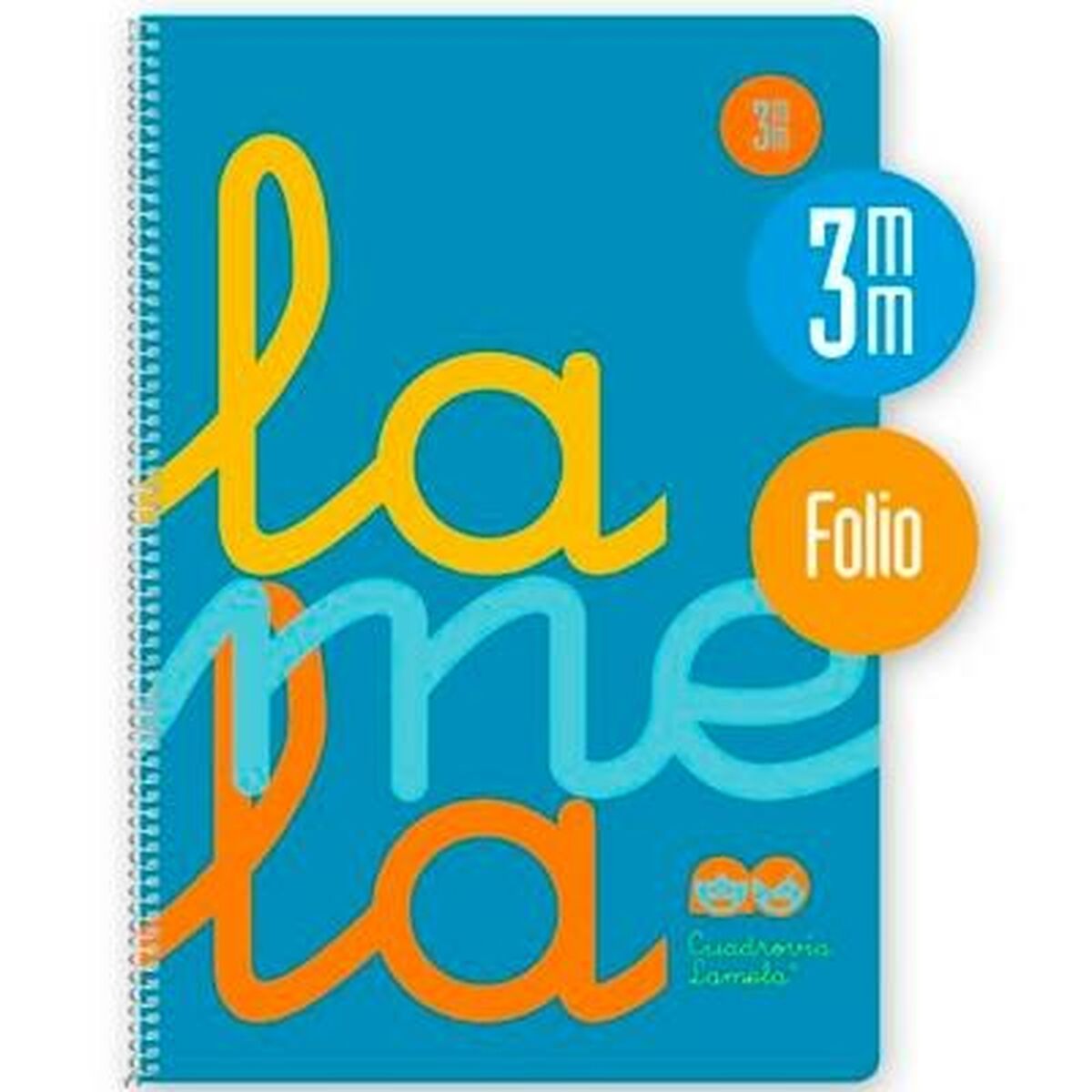 Anteckningsbok Lamela Fluorine Blue Din A4 5 Delar 80 Blad - 5
